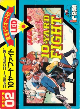 10-Yard Fight (Japan) (Rev 1) box cover front